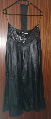 Rock nappaleder schwarz - rock,,