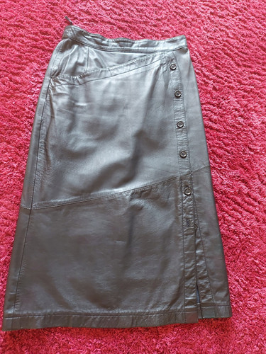 Bergmann lederrock schwarz - bergmann,