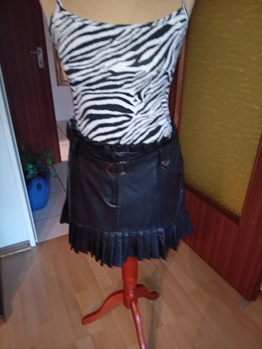 Zara kunstlederrock sowie - kunstlederrock,