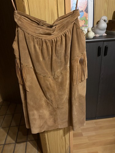 Damen leder rock echt - rock,