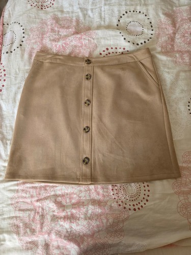 Damen rock beige - -,