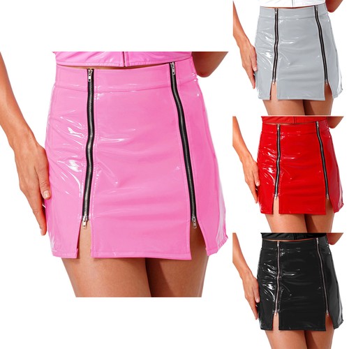 Damen wetlook rock lack - rock,
