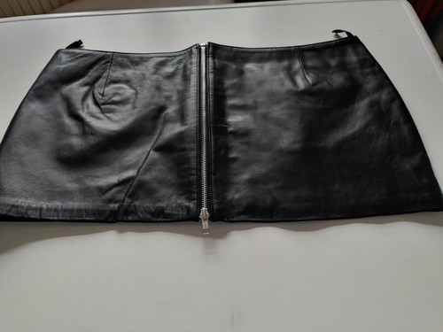 Echt leder rock micro mini - micro,