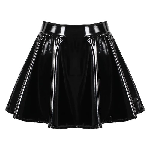 Damen wetlook rock - wetlook,