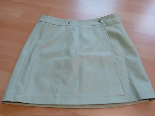 Verstellbarer lederrock beige - lederrock,