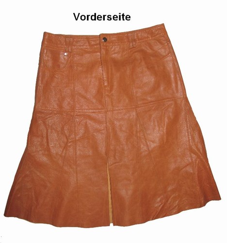 Knielanger vero moda lederrock - knielanger,