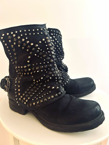 Damen bikerstiefel - a.s.98,