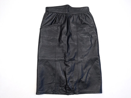 Vintage lederrock damen - vintage, 40