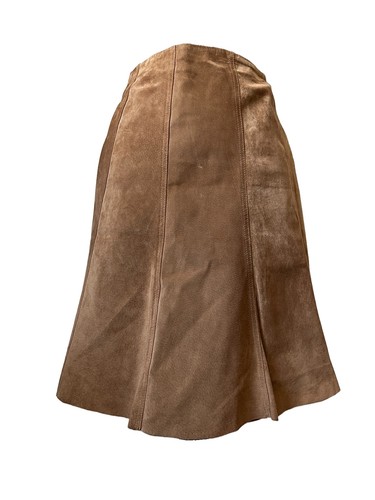 Echtleder wildleder rock - wildleder,