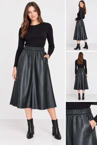 Lindex damen midi rock - lindex, midi-rock