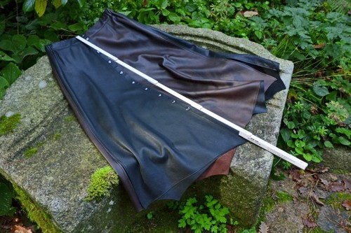 Elch leder damen rock - elch-leder,