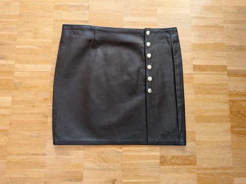 Damen echtleder mini - echtleder, rock