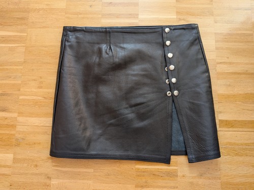 Damen echtleder mini - echtleder, rock