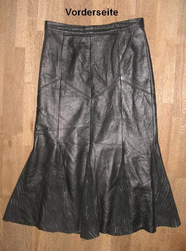 Langer lederrock rock - lederrock,